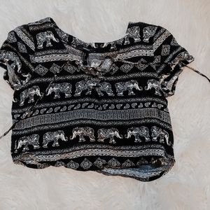 Boho forever 21 shirt